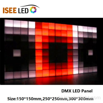 दीवार सजावट के लिए RGB DMX एलईडी पैनल लाइट